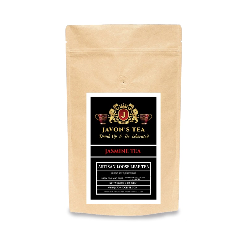 Jasmine Loose Leaf Tea, Javon's Coffee, Javon's Tea