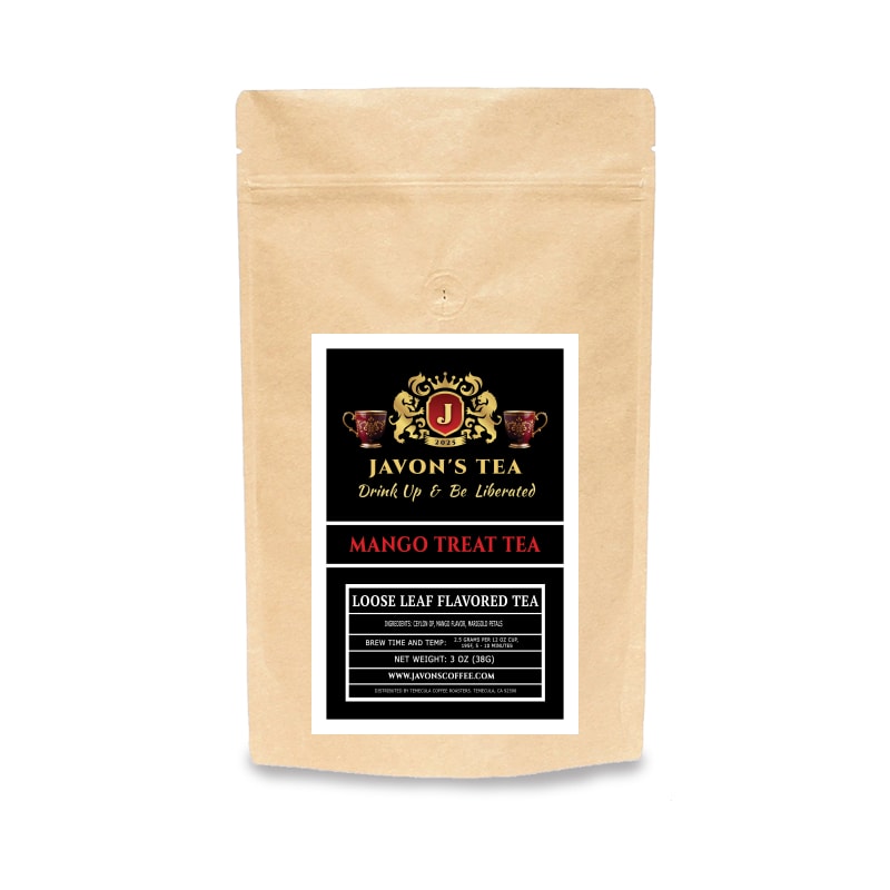 Mango Treat Loose Leaf Tea, Javon's Coffee, Javon's Tea