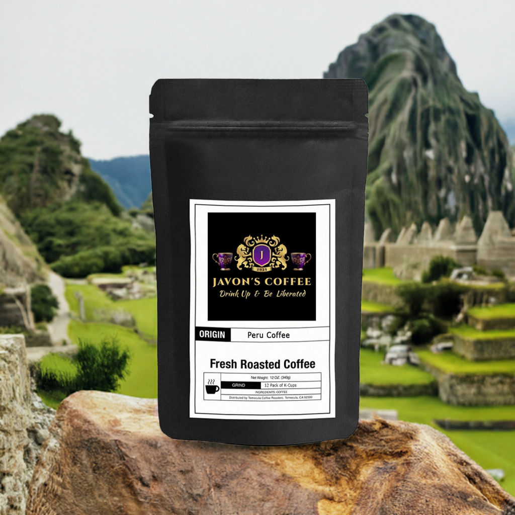 Peru Coffee K-Cups, Javon's Coffee, Javons Coffee