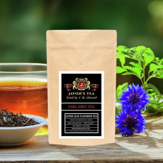Earl Grey Loose Leaf Tea, Javons coffee, Javon's Coffee, Javon's Tea, Javons tea