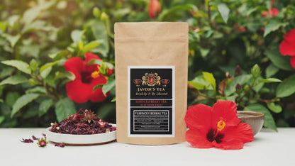 Hibiscus Berry Tea Loose Leaf Tea - (Caffeine Free)